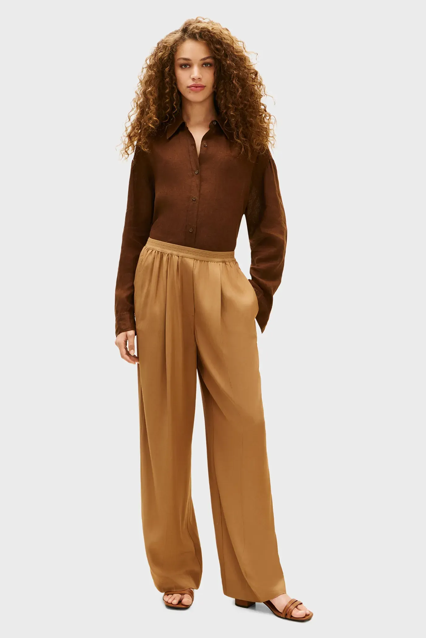 Штаны VISCOSE TWILL PULL ON LOOSE STR 2