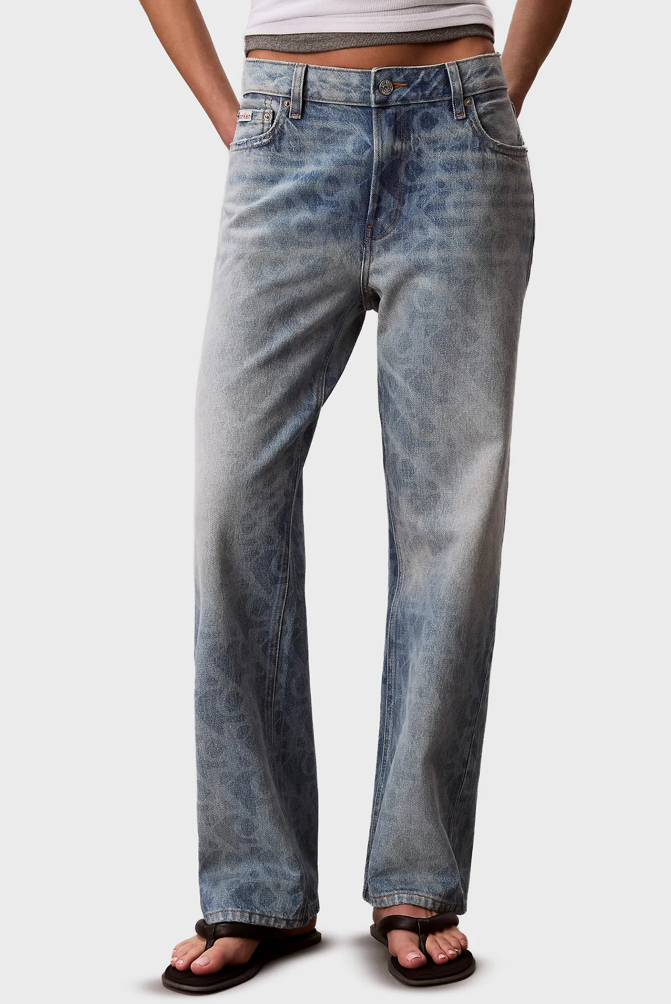 Джинсы 90s STRAIGHT AOP LT PLAYBILL 1