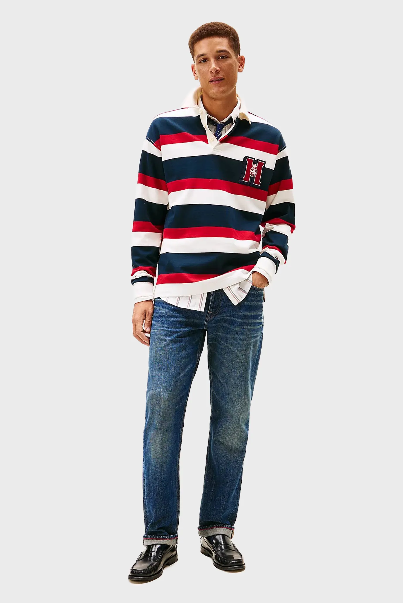 Свитшот CREST STRIPED RUGBY 2