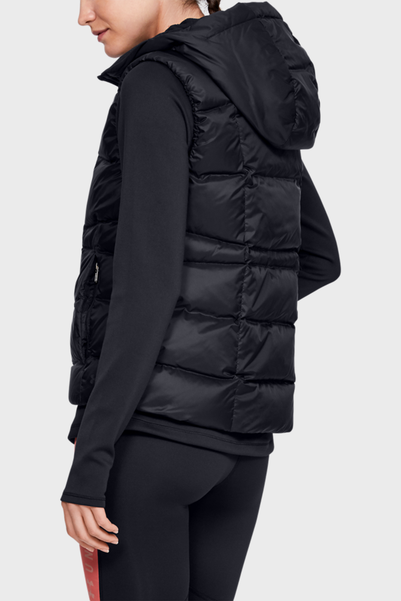 Женский черный жилет UA Armour Down Vest 10