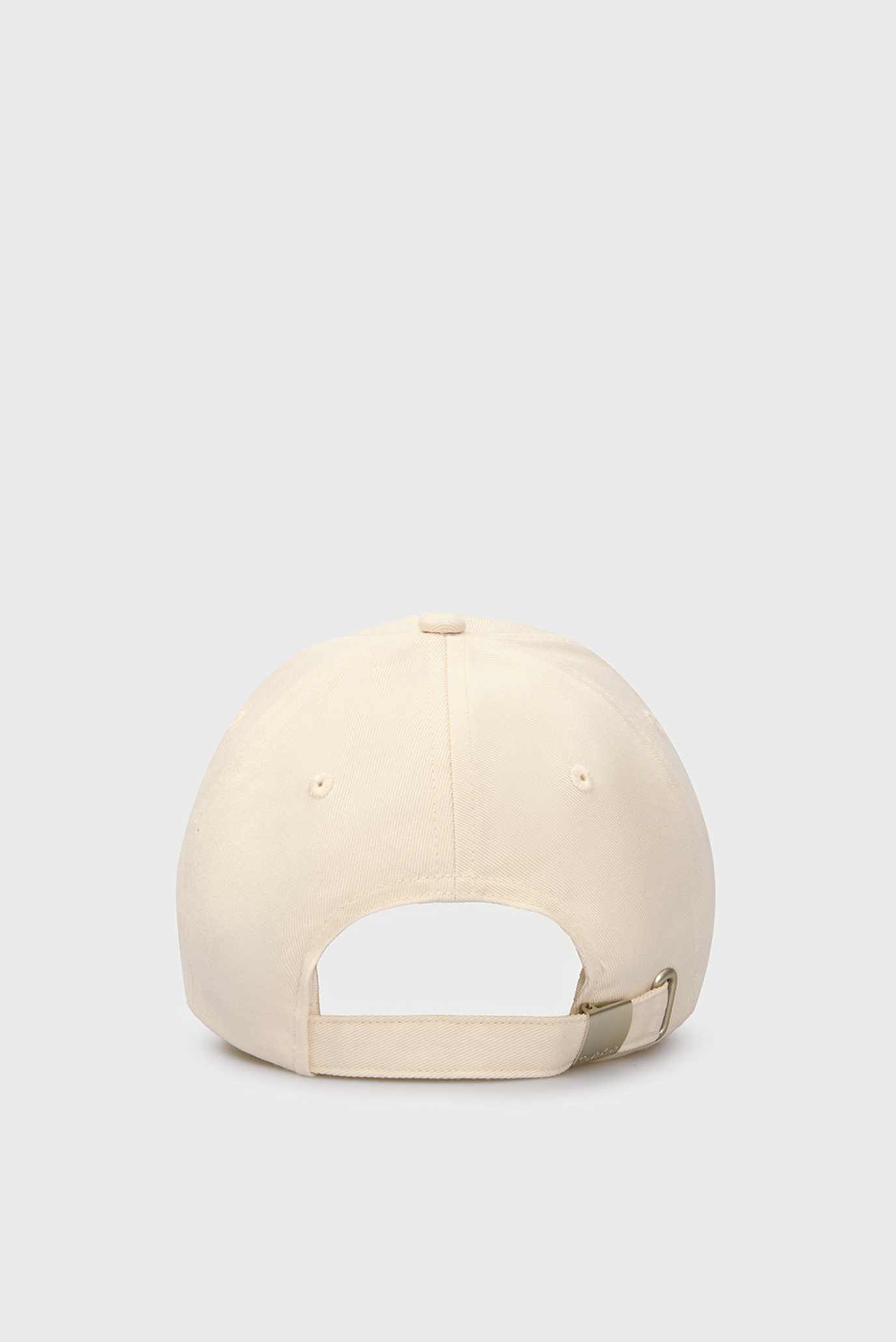 Женская белая кепка MONOGRAM PU PATCH 2