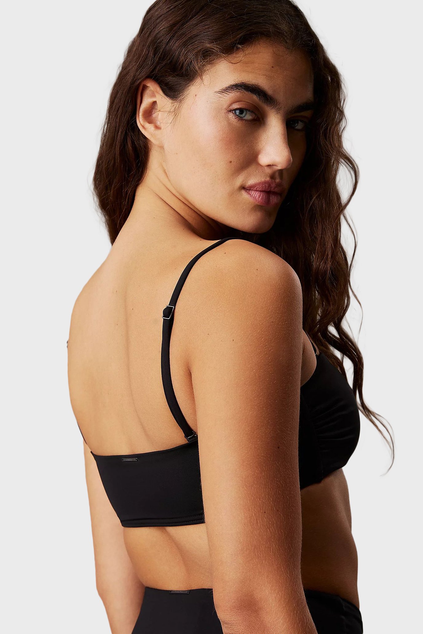 Женский черный лиф от купальника BANDEAU-RPCalvin Klein Женский черный лиф от купальника BANDEAU-RP 4