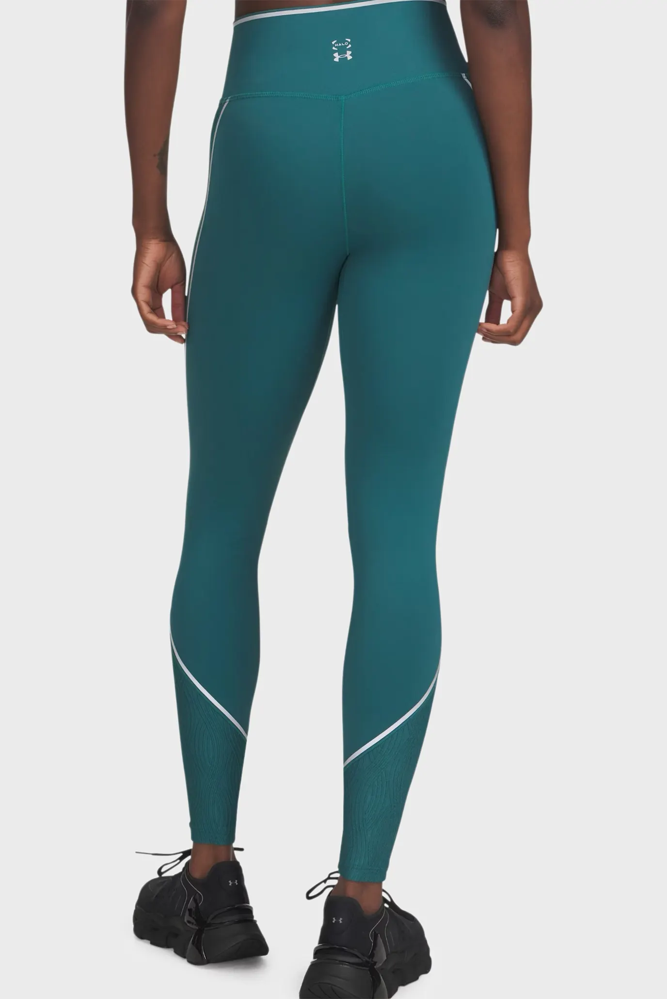 Легинсы UA Halo Jacquard Legging-GRN 3