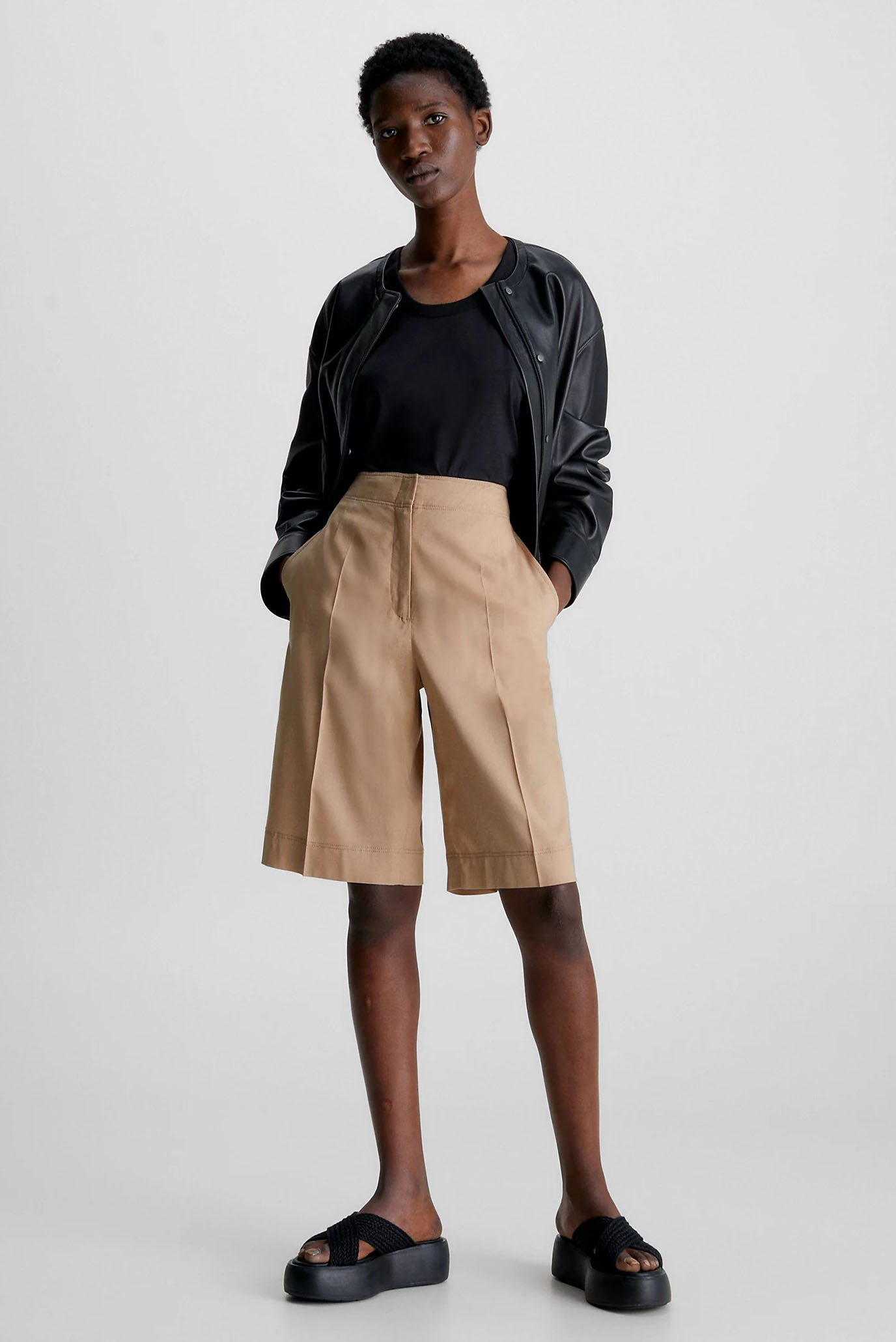 Шорты SOFT TAILORED TENCEL SHORTS 7