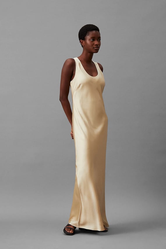 Платье SHINE VISCOSE TANK ANKLE DRESS