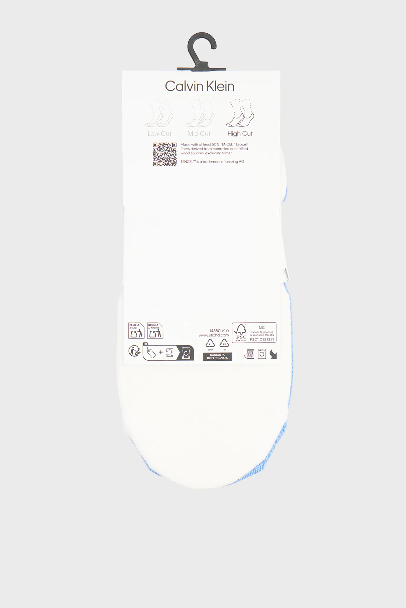 Следы CK WOMEN FOOTIE HC 2P STRUCTUR 3