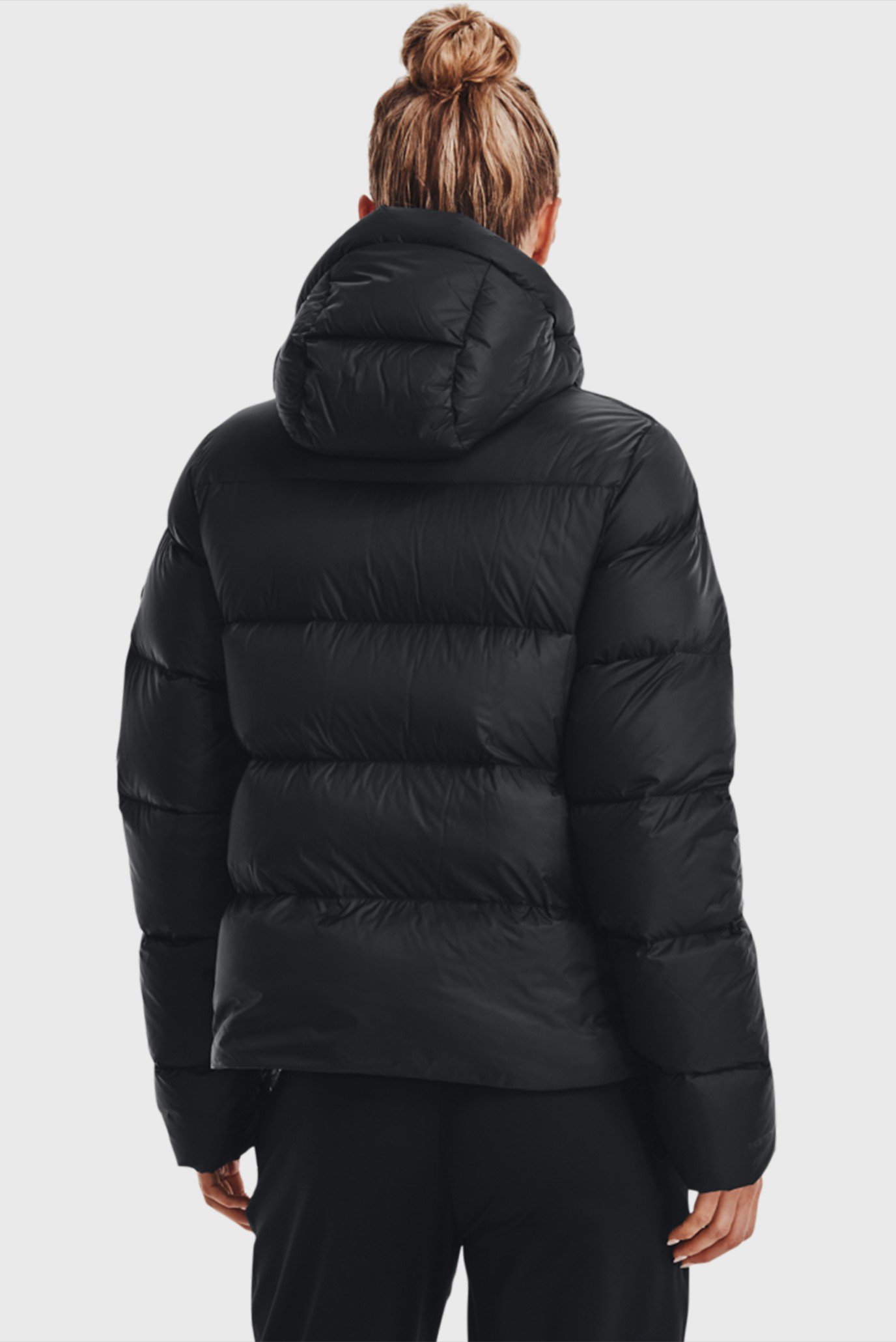 Женский черный пуховик UA CGI Down Jkt 3
