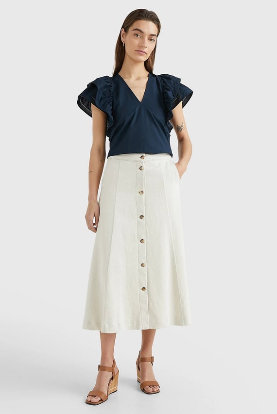 Юбка DNM FLARE SKIRT HW NOLA
