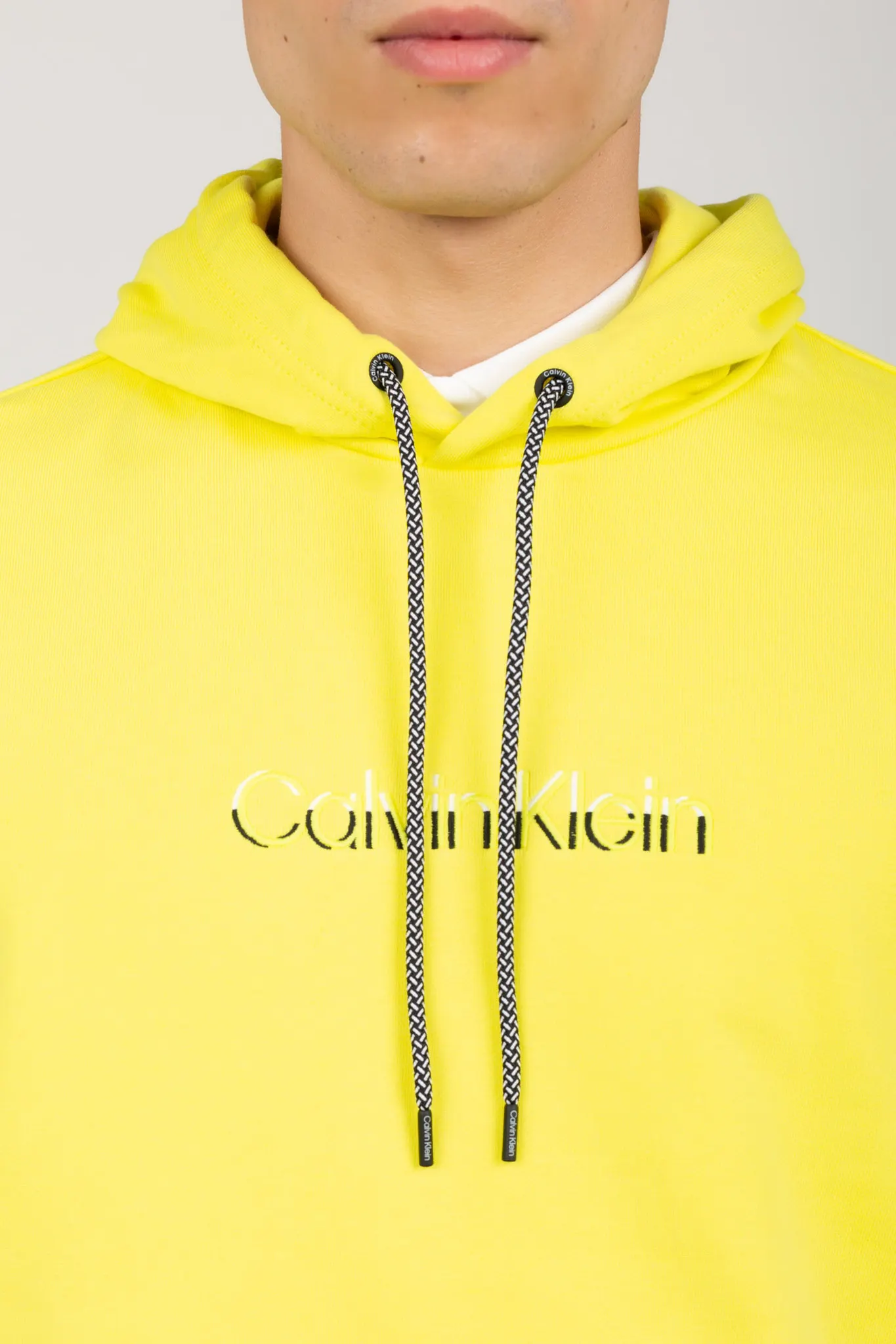 Мужское желтое худи MULTI COLOR LOGO 4