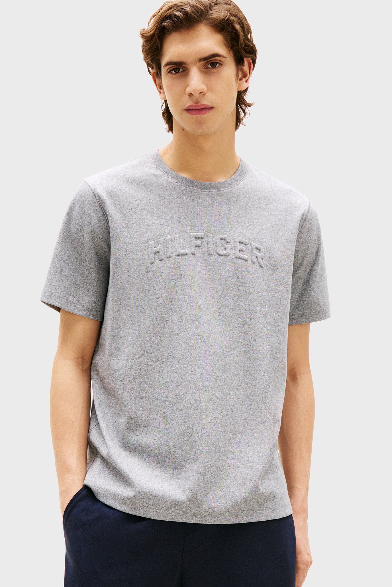 Футболка/HILFIGER ARCH EMBOSSED TEE 1