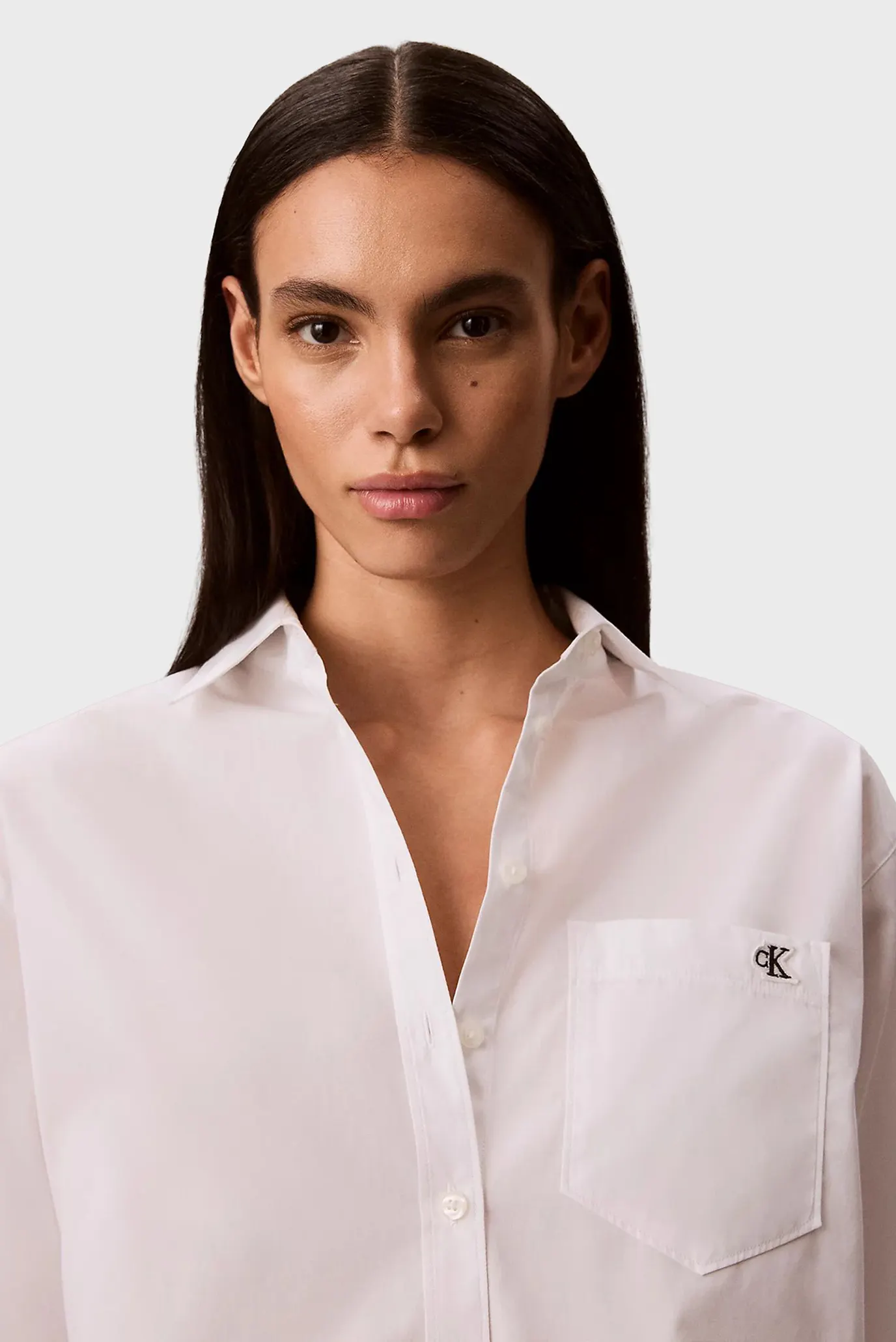 Рубашка COTTON POPLIN RELAXED SHIRT 4