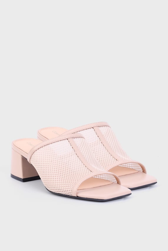 Босоножки SQUARED BLK HL MULE 45 - MSH