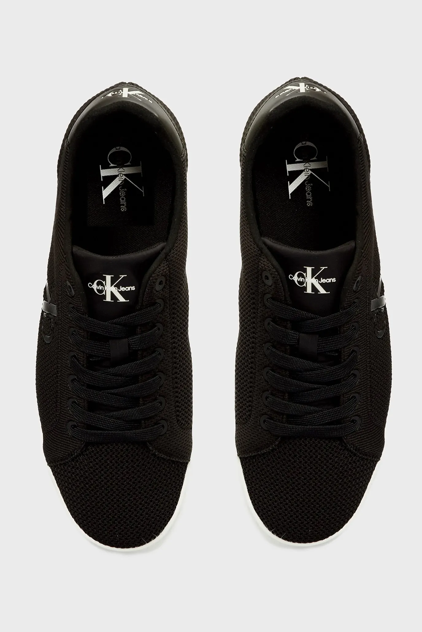 Мужские черные сникеры 4