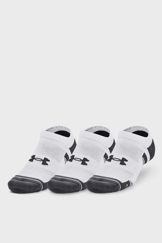 Белые носки (3 пары) UA Performance Cotton 3pk NS