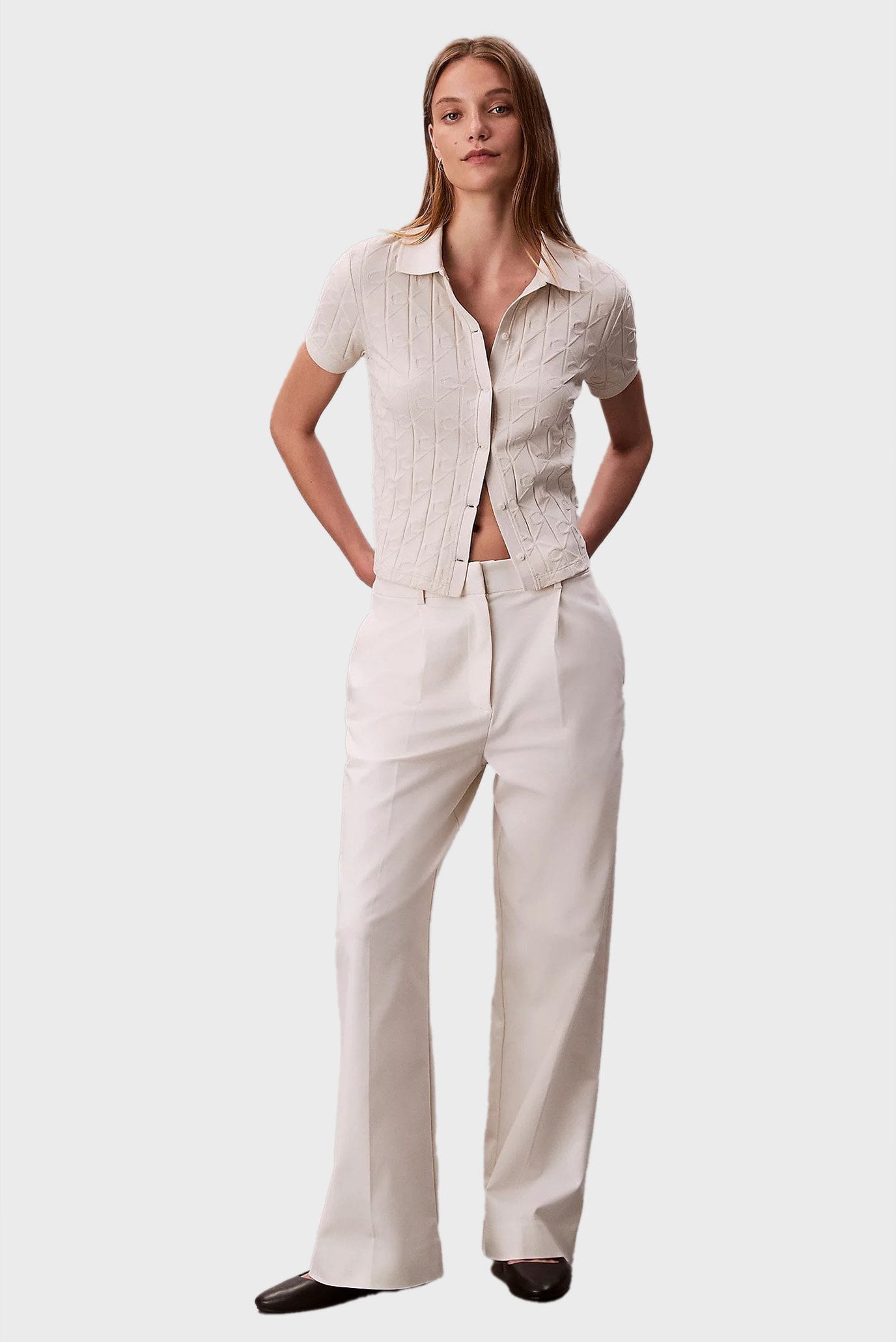 Поло SS AOP JACQUARD POLO TOP 2