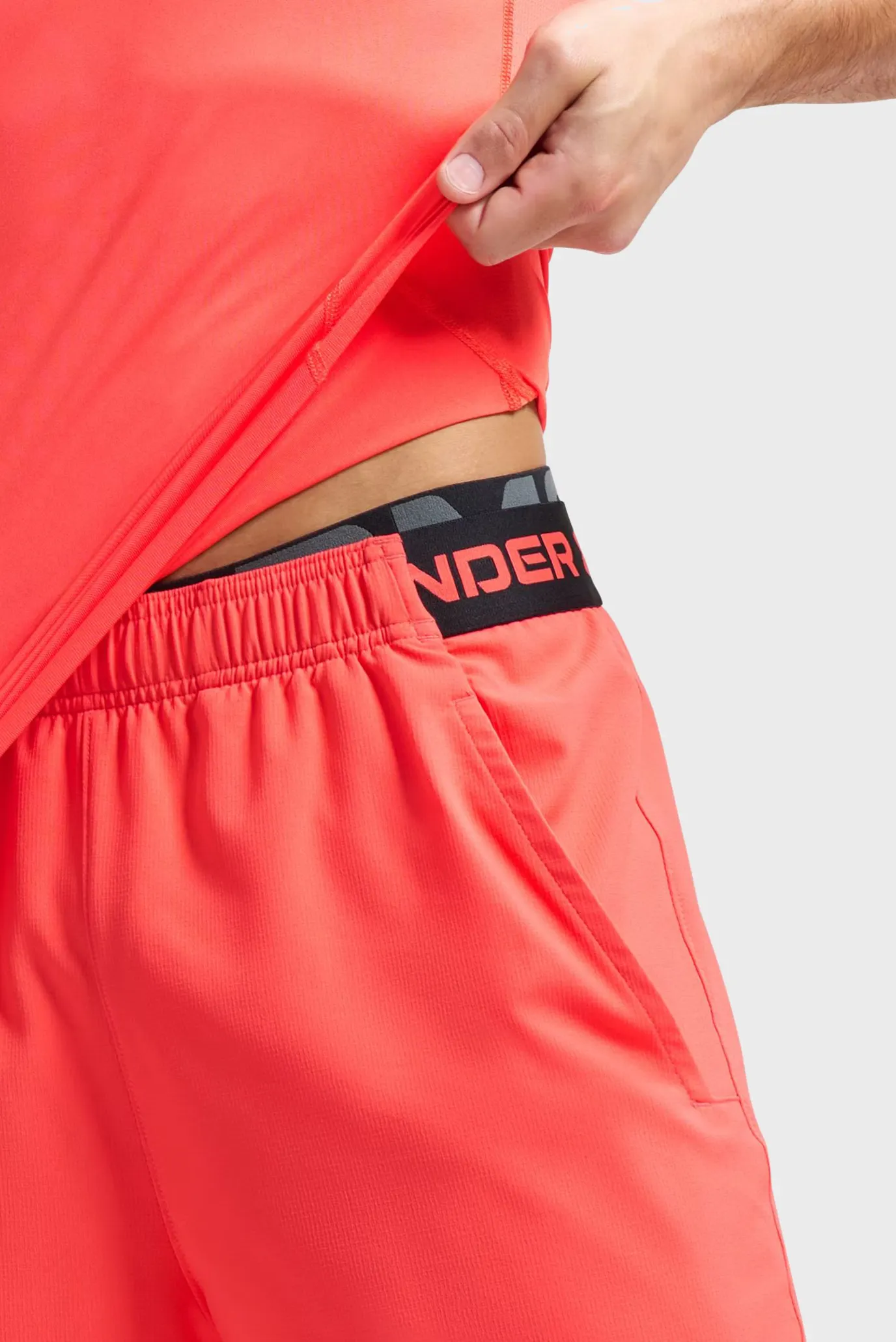 Шорты UA Vanish Woven 6in Shorts-RED 4