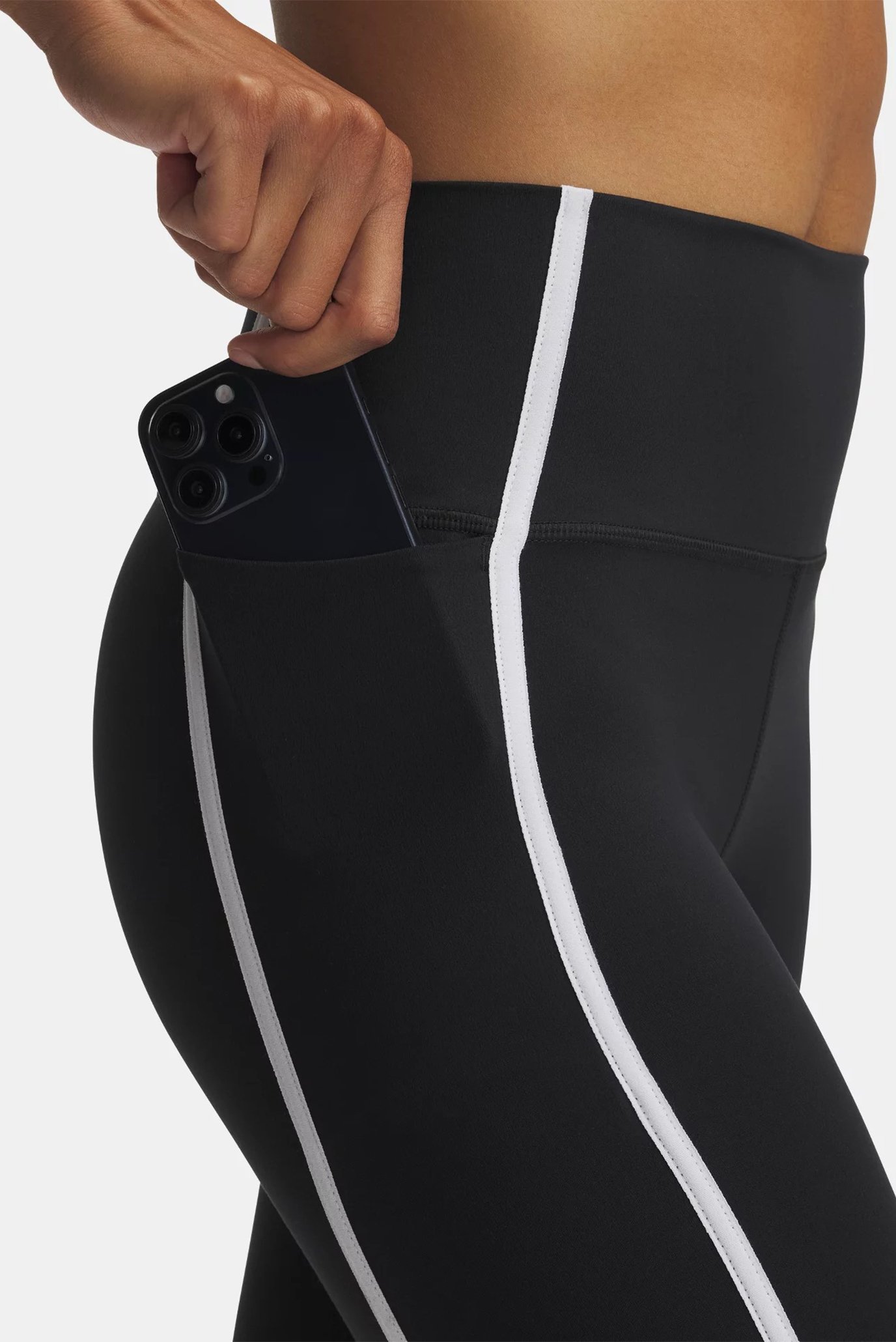 Легинсы Meridian Piped Ankle Leg-BLKUnder Armour Легинсы Meridian Piped Ankle Leg-BLK 4