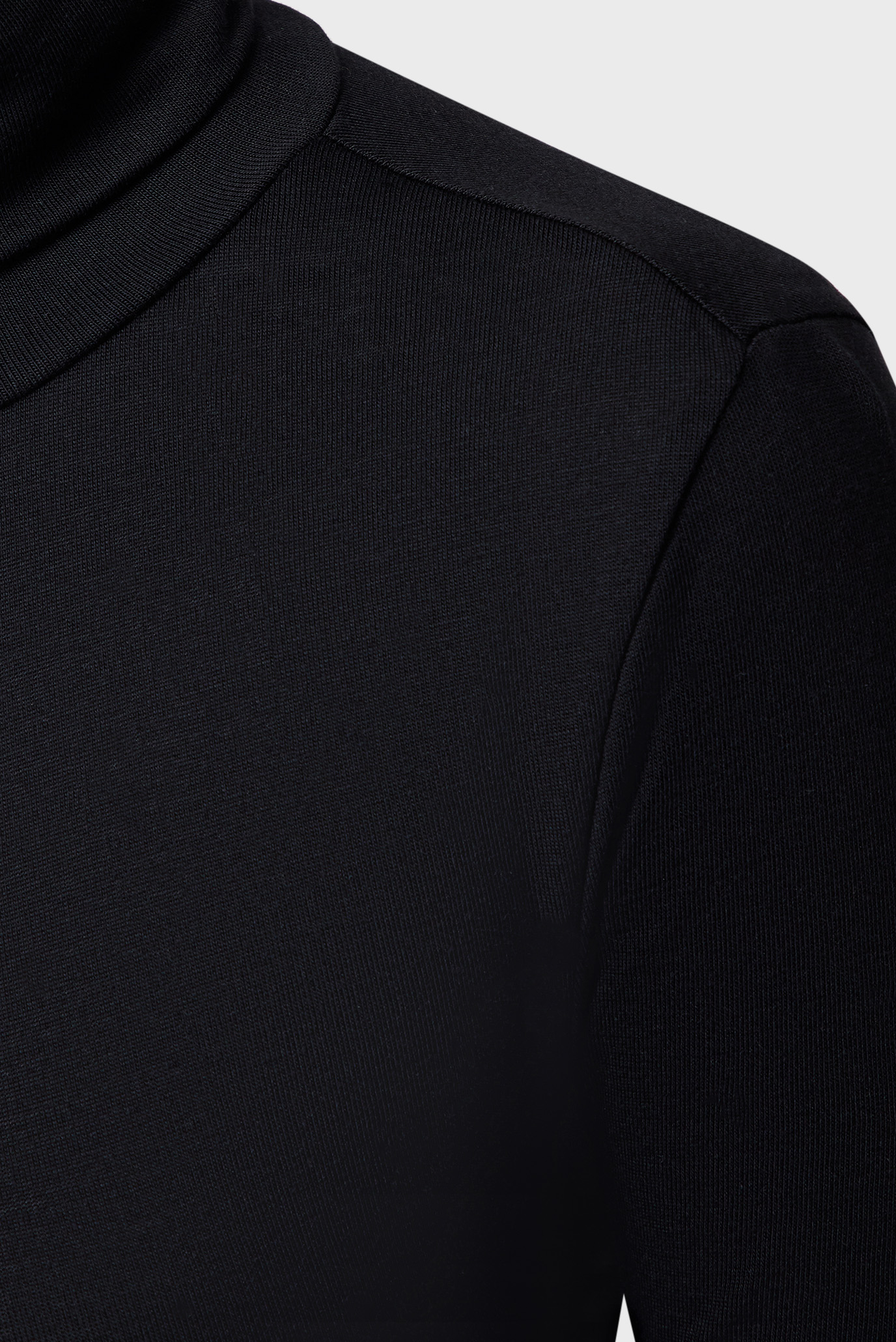 Женский черный гольф GATHERED WAIST LYOCELL LS TOP 6