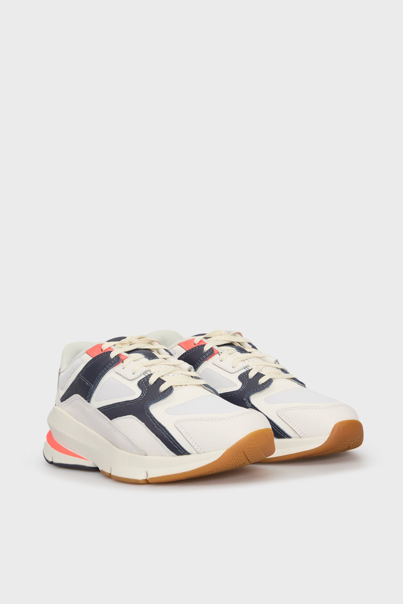 Белые кожаные кроссовки UA Forge 96 LEATHER reissue 3