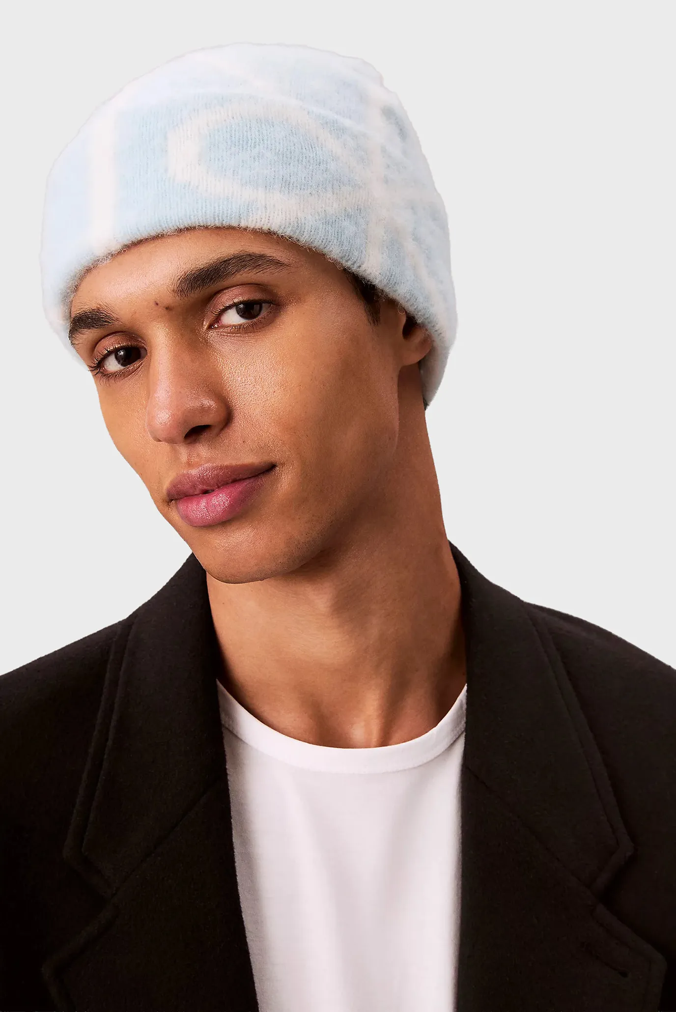 Шапка EMBLEM AOP BRUSHED BEANIE 2