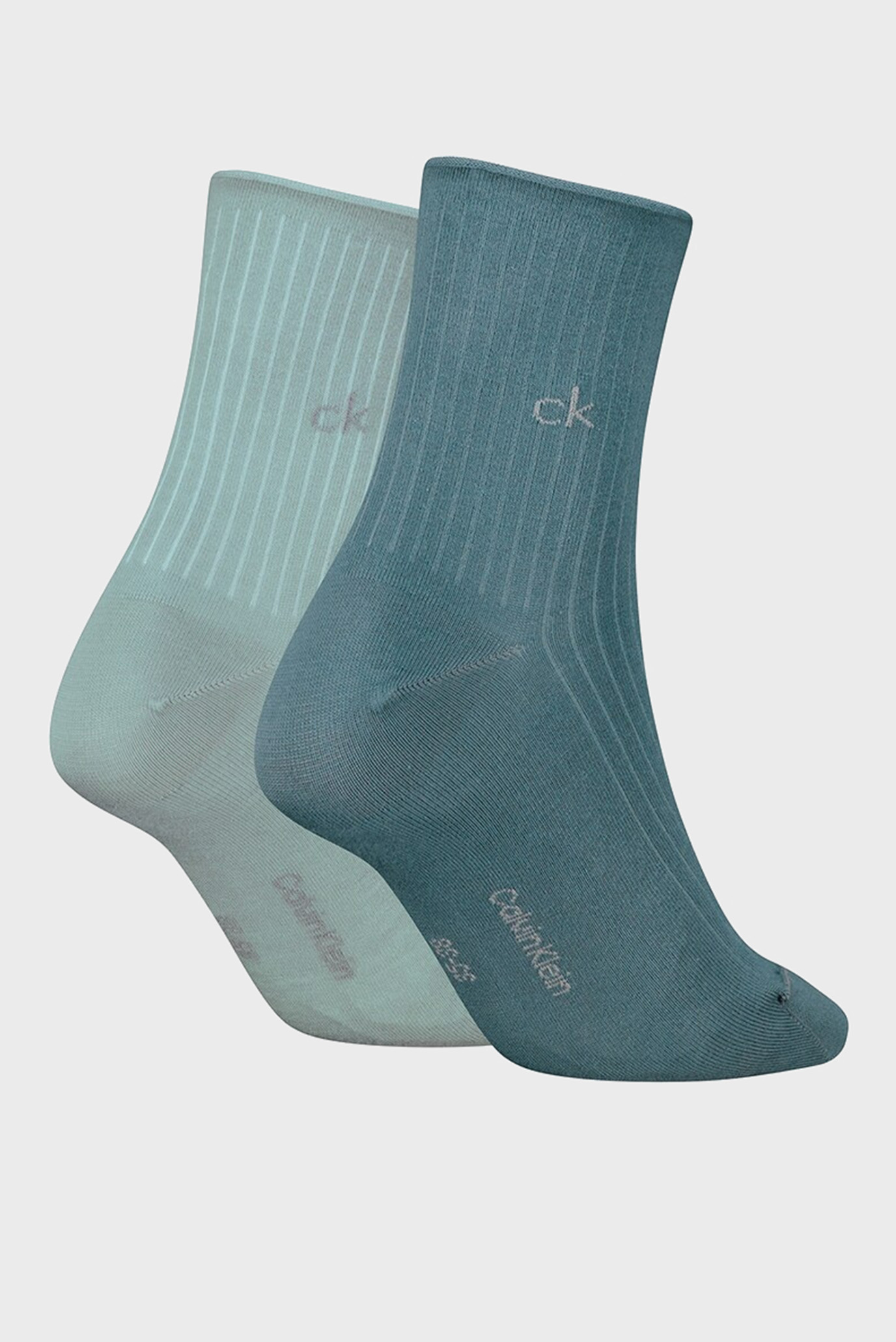 Носки CK WOMEN SHORT SOCK 2P ROLL TOPCalvin Klein Jeans Носки CK WOMEN SHORT SOCK 2P ROLL TOP 2