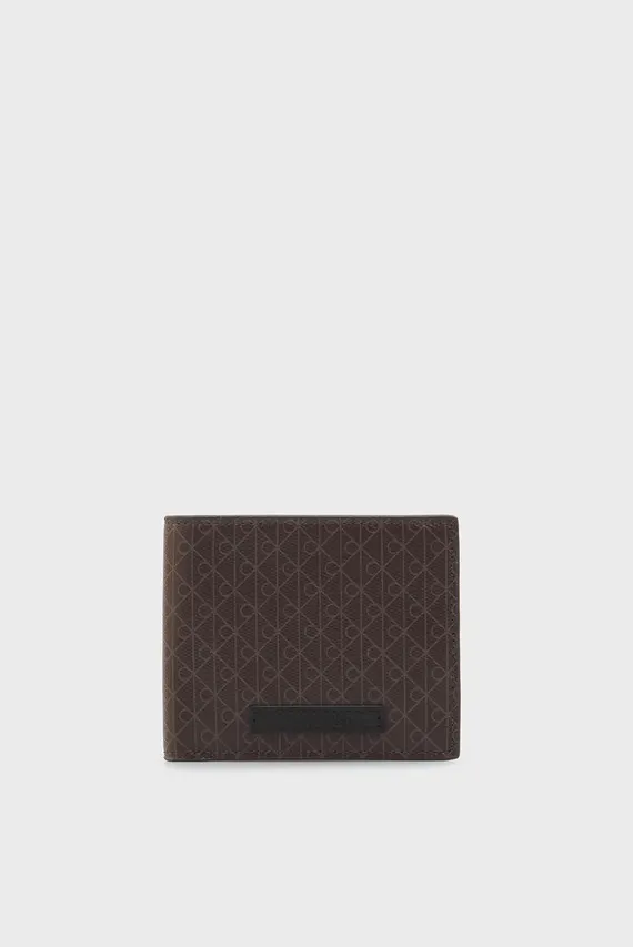 Кошелек EMBLEM AOP COATED BILLFOLD W  CO Calvin Klein