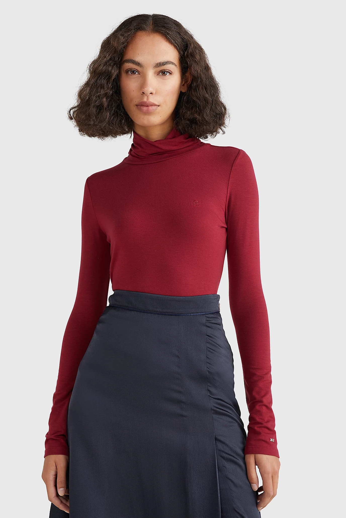 Гольф SLIM SOFT TENCEL ROLL NECK LS 9