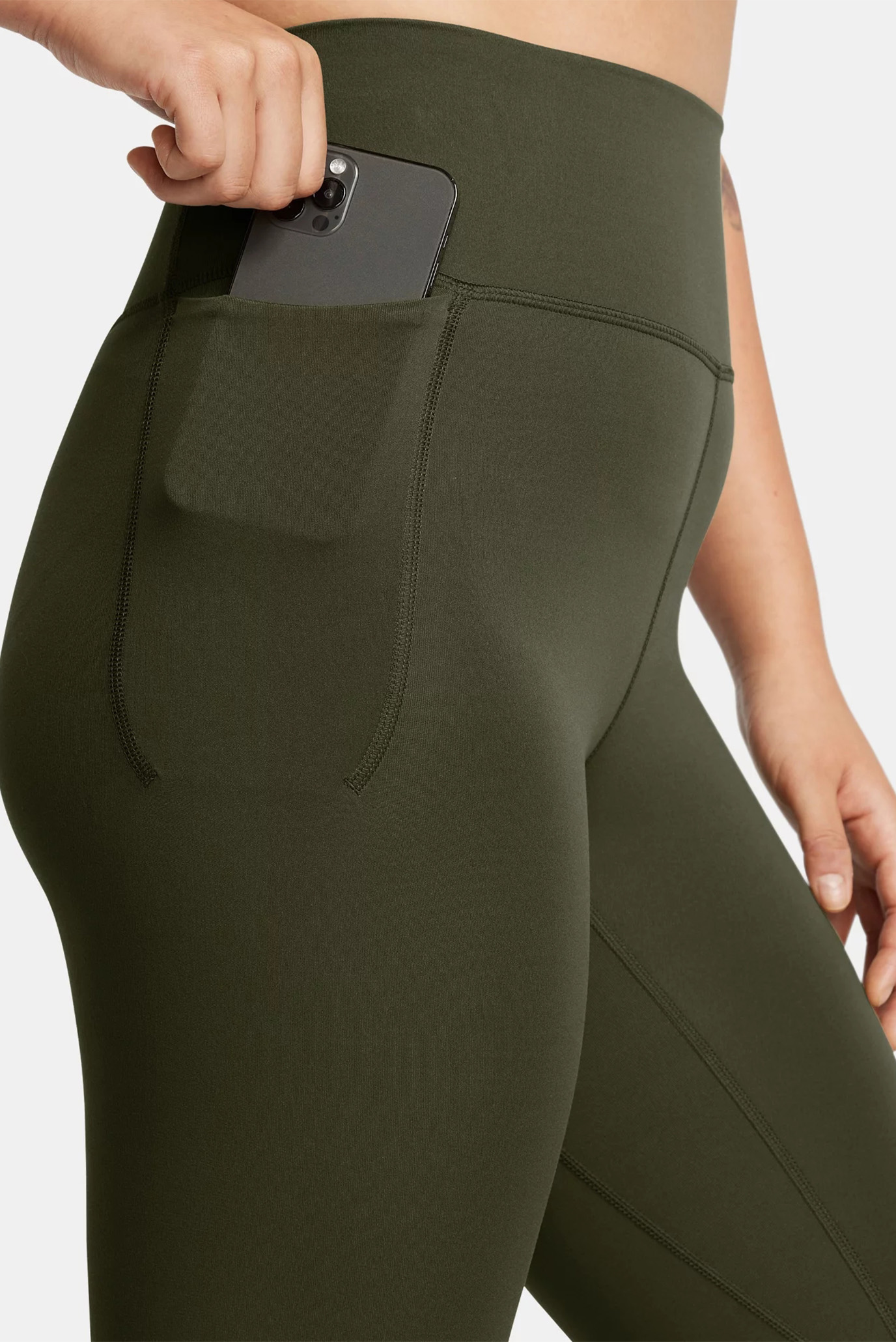 Женские зеленые тайтсы Meridian Ankle Leg 3