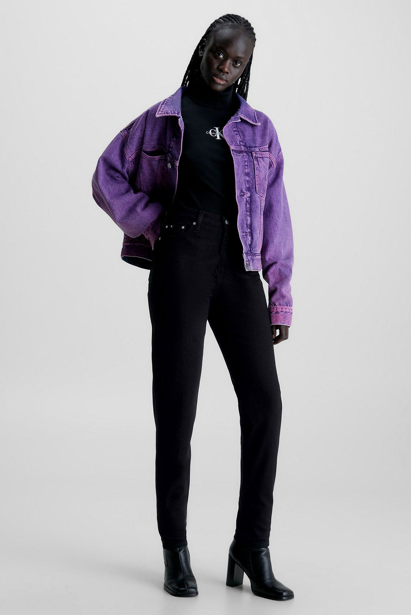 Джинсы HIGH RISE STRAIGHT 5