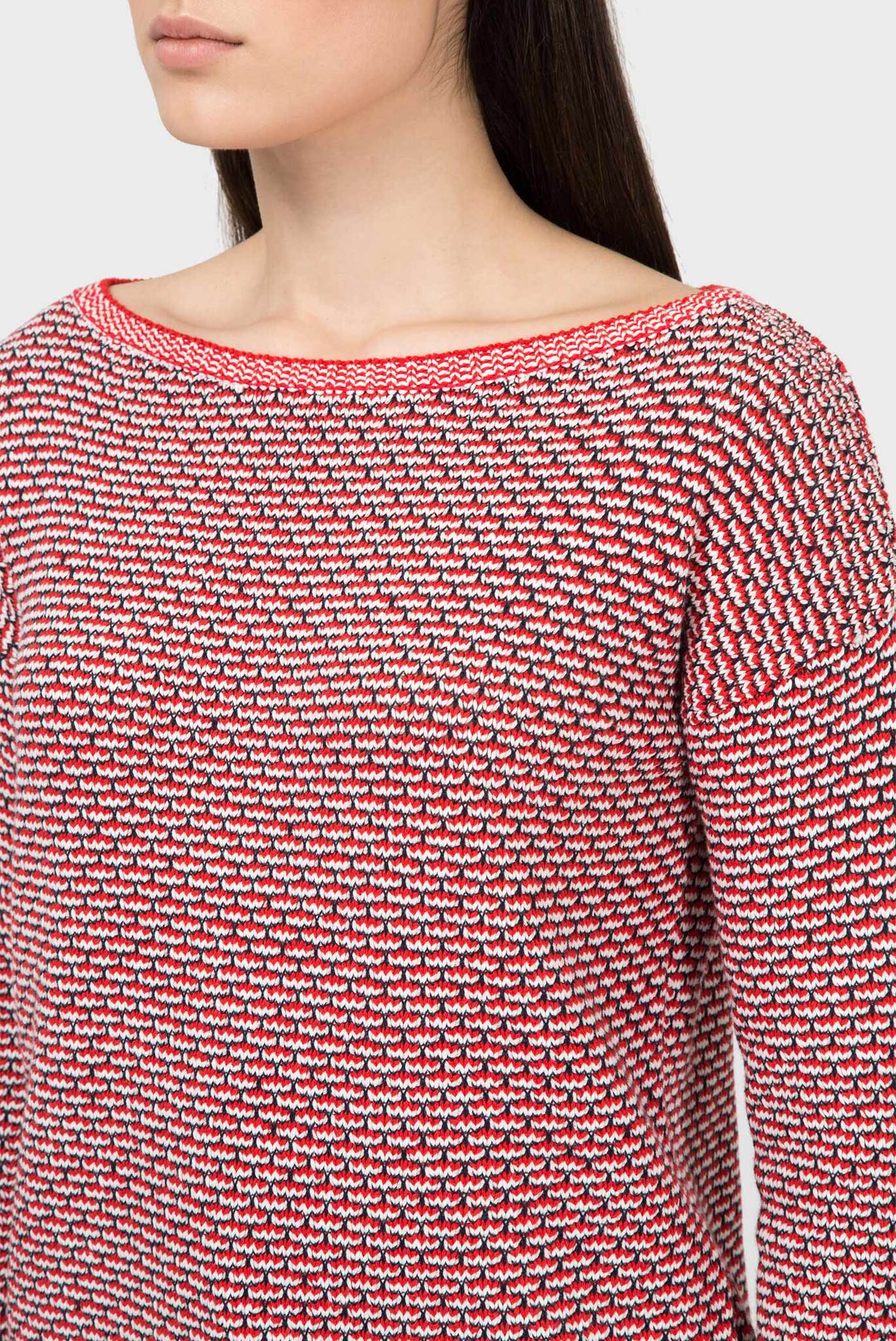 Женский джемпер с узором 4