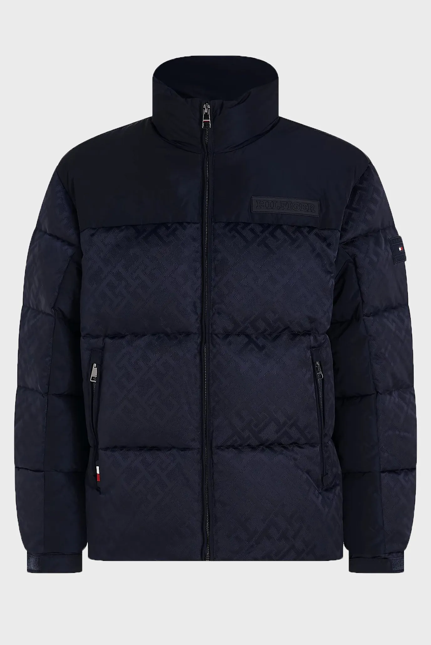 Мужская темно-синяя куртка с узором NEW YORK MONOGRAM 6