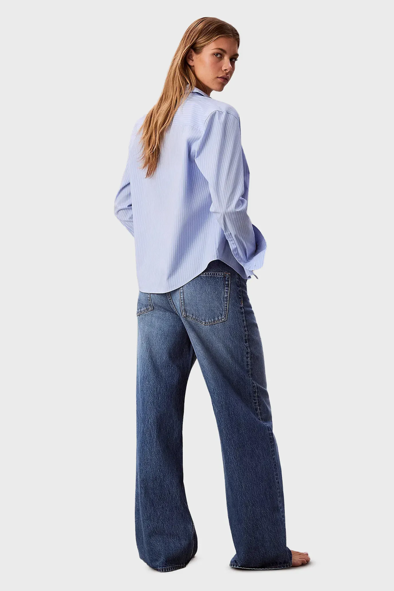 Джинсы THE WIDE LEG CLASSON BLUE 4