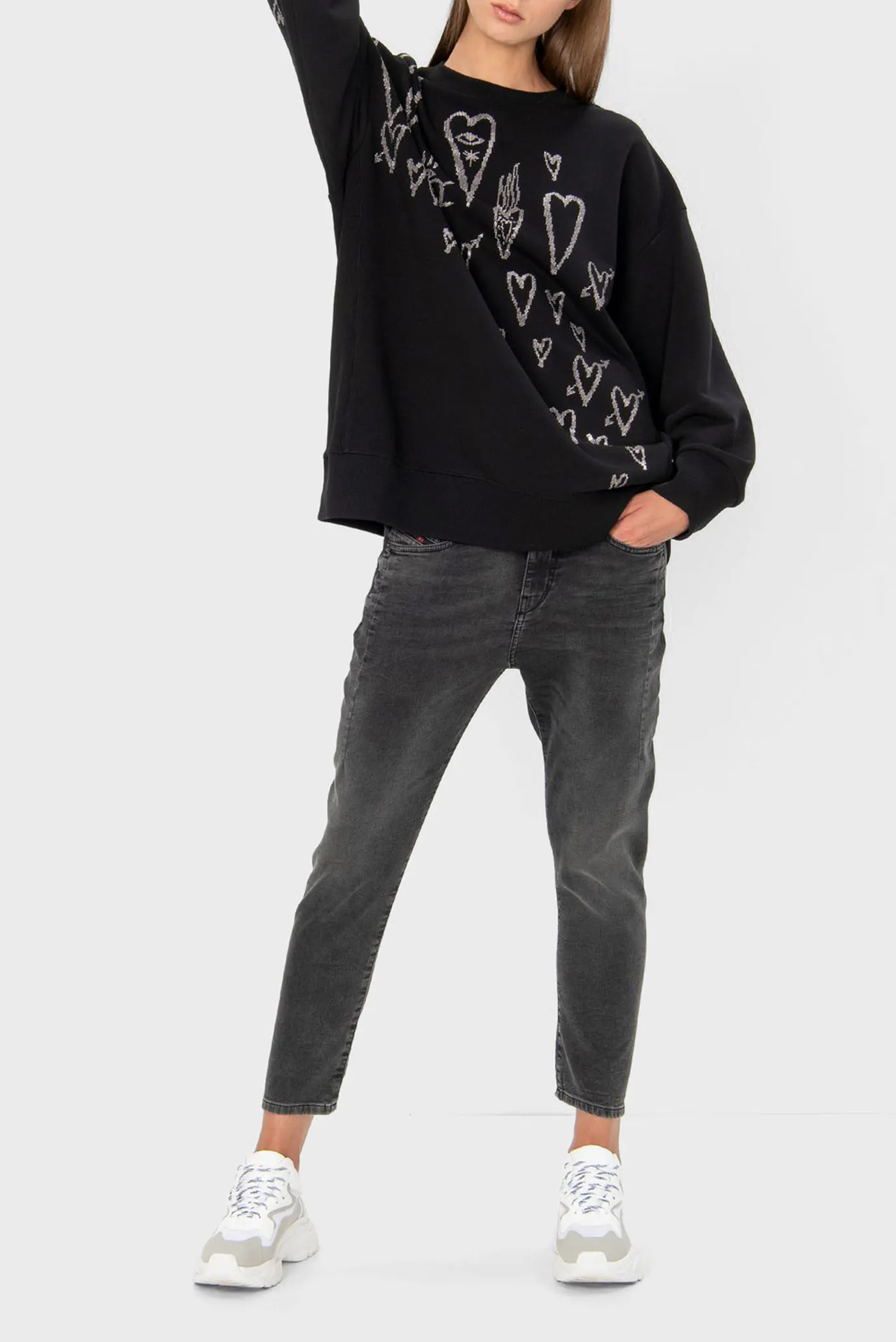 Джинсы/D-FAYZA-NE  Sweat jeans 5