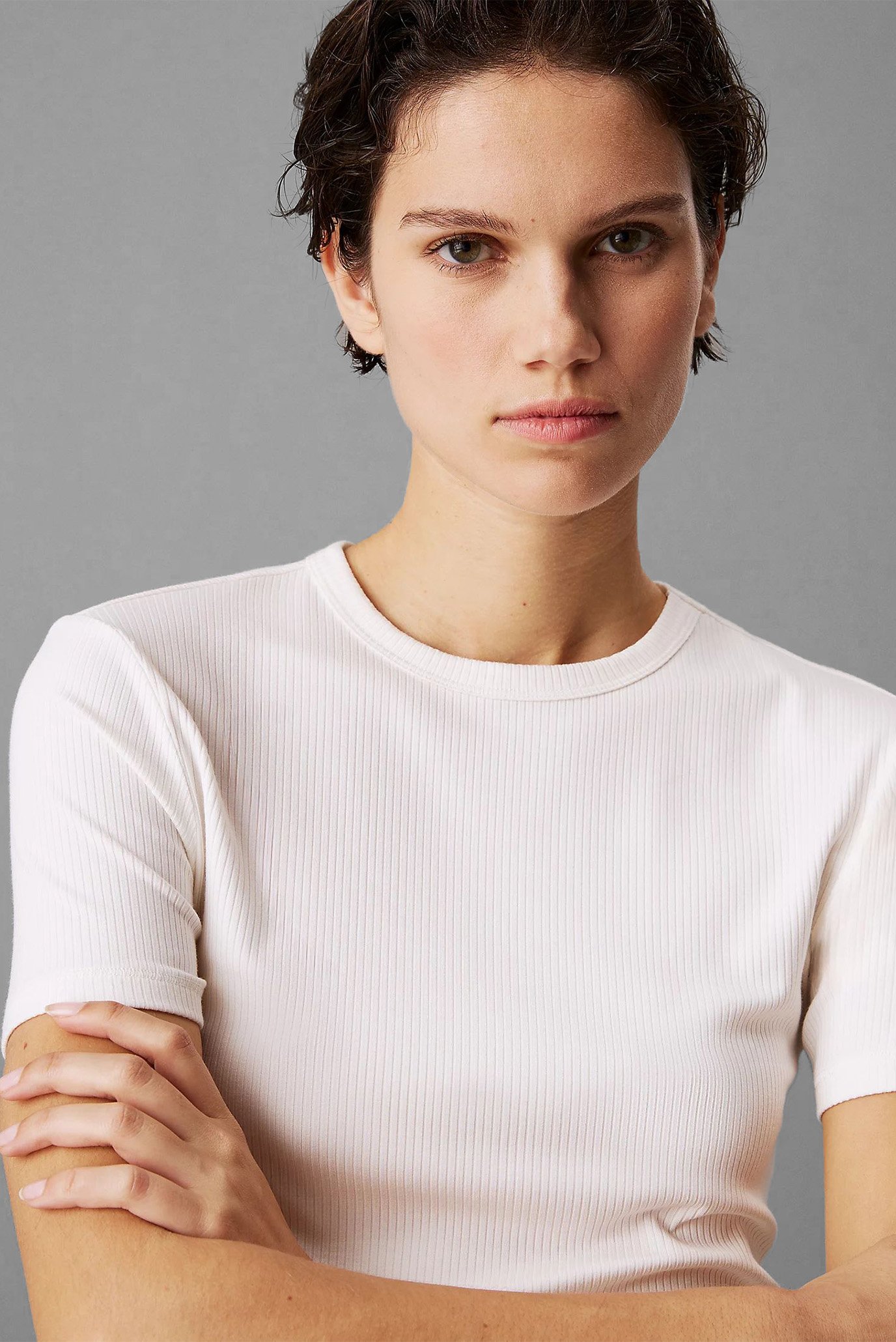 Футболка MODAL RIB SLIM SS TOP 4