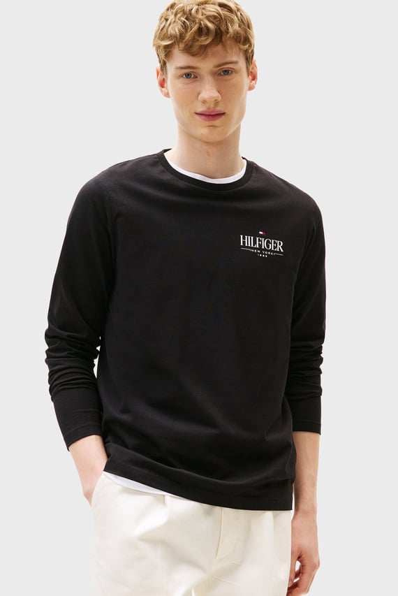 Лонгслив/HILFIGER STACK LS TEE