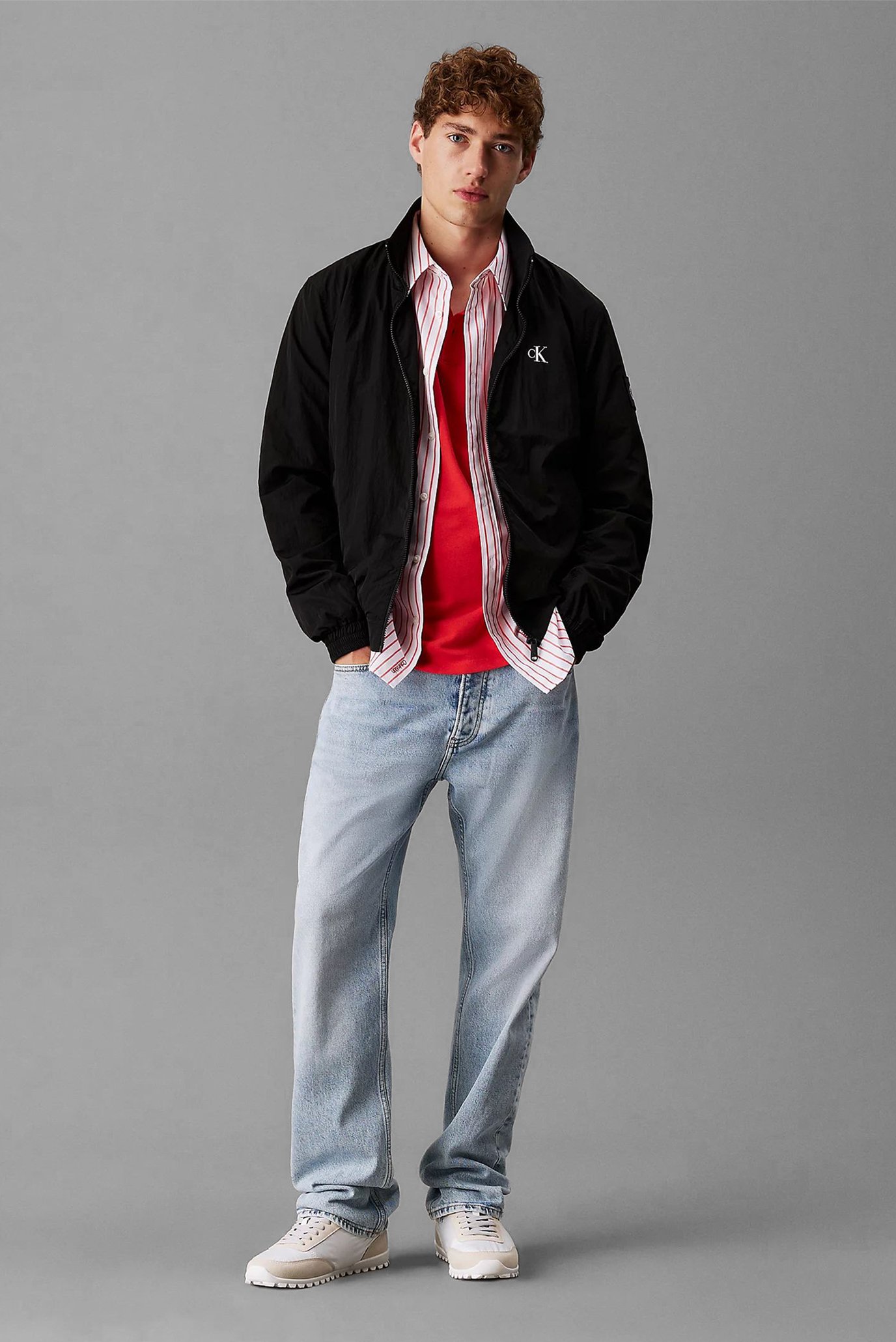 Ветровка UNPADDED HARRINGTON JACKETCalvin Klein Jeans Ветровка UNPADDED HARRINGTON JACKET 2