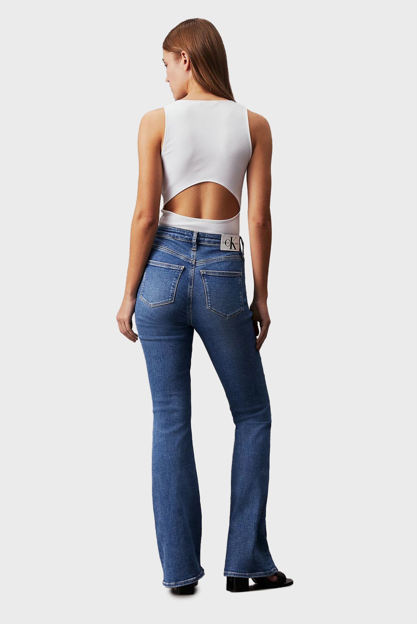 Женские синие джинсы BOOTCUT CKUNFILTERED 3