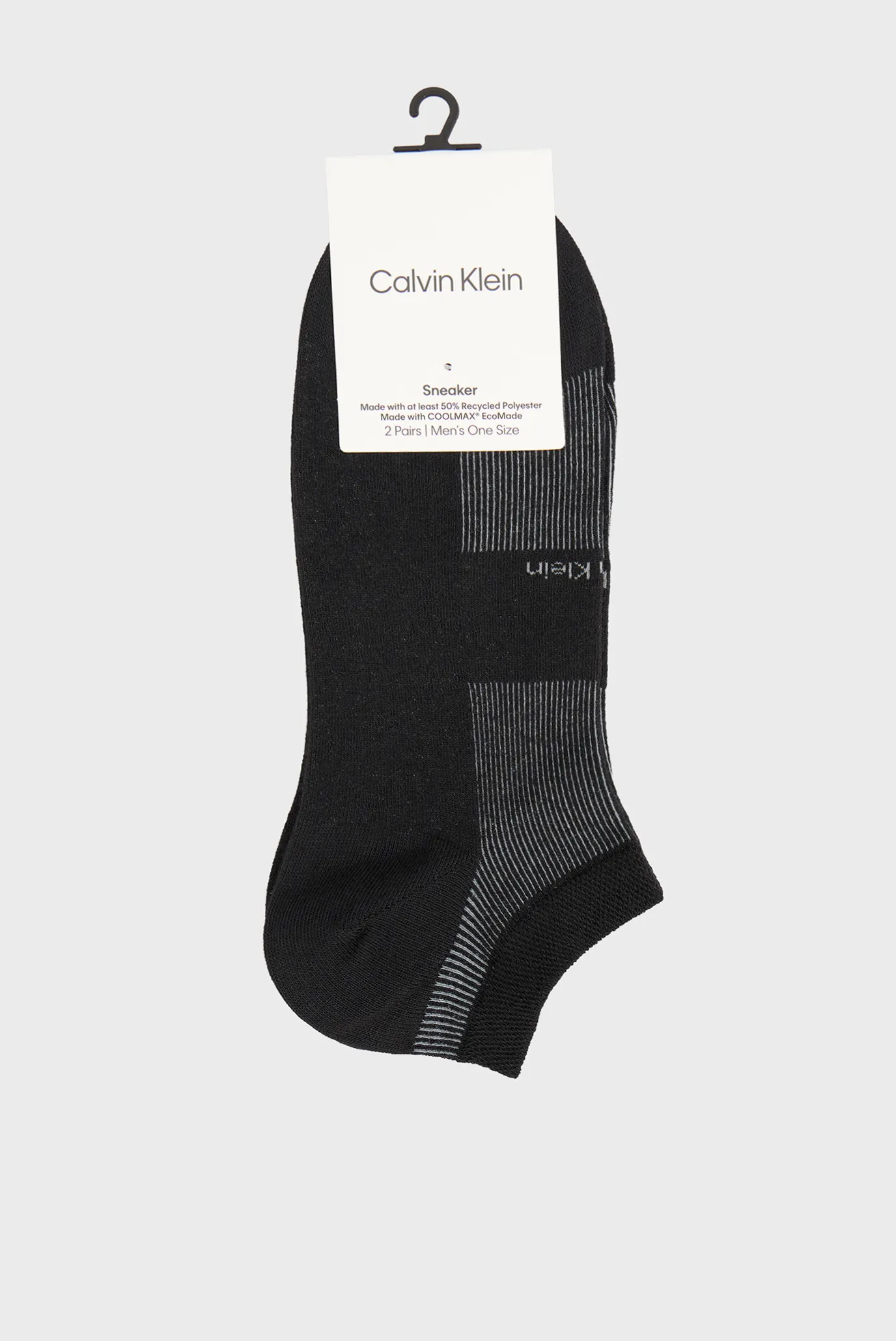 Носки CK MEN SNEAKER 2P SUMMER RIB 1