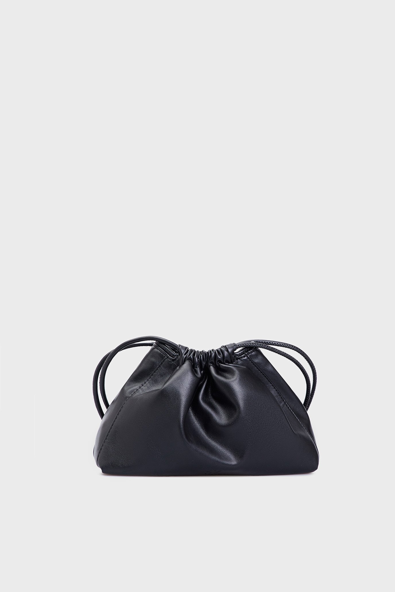 Женская черная сумка GATHERED EW CROSSBODY PU 4