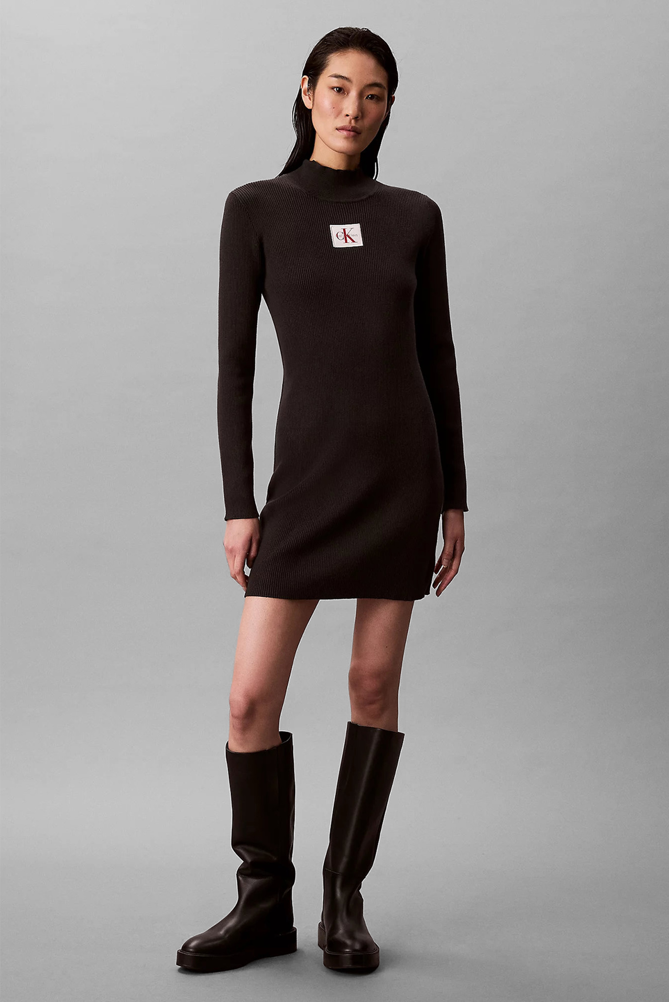 Платье LS T NECK MINI DRESS 2