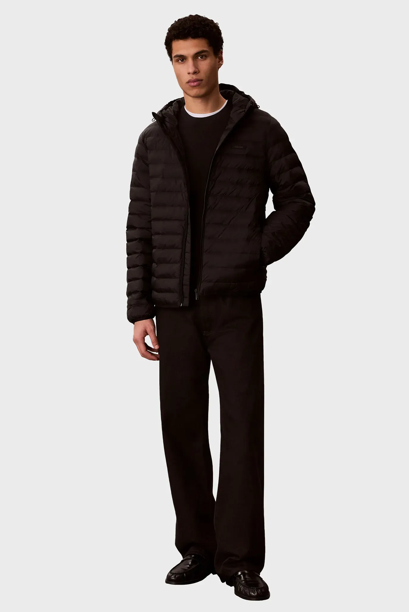 Куртка демисезонная LS HOODED NYLON CHANNELED PUFFER 2