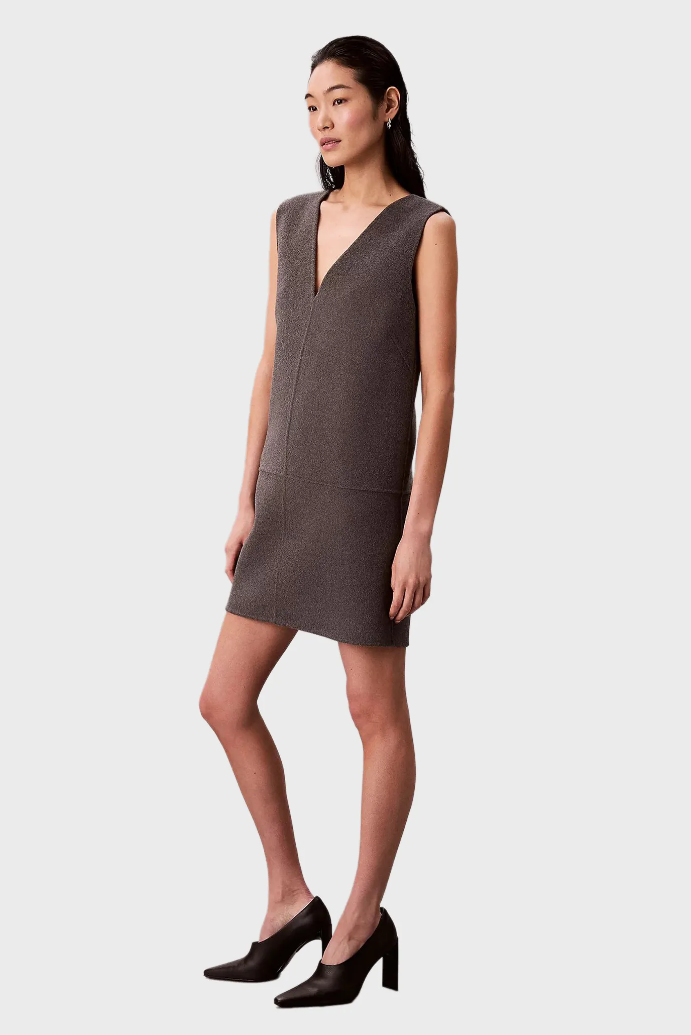 Платье Doubleface V Neck Mini Shift Dre 5