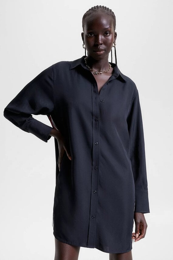 Платье PIECED GLB STP SHORT SHIRT DRESS