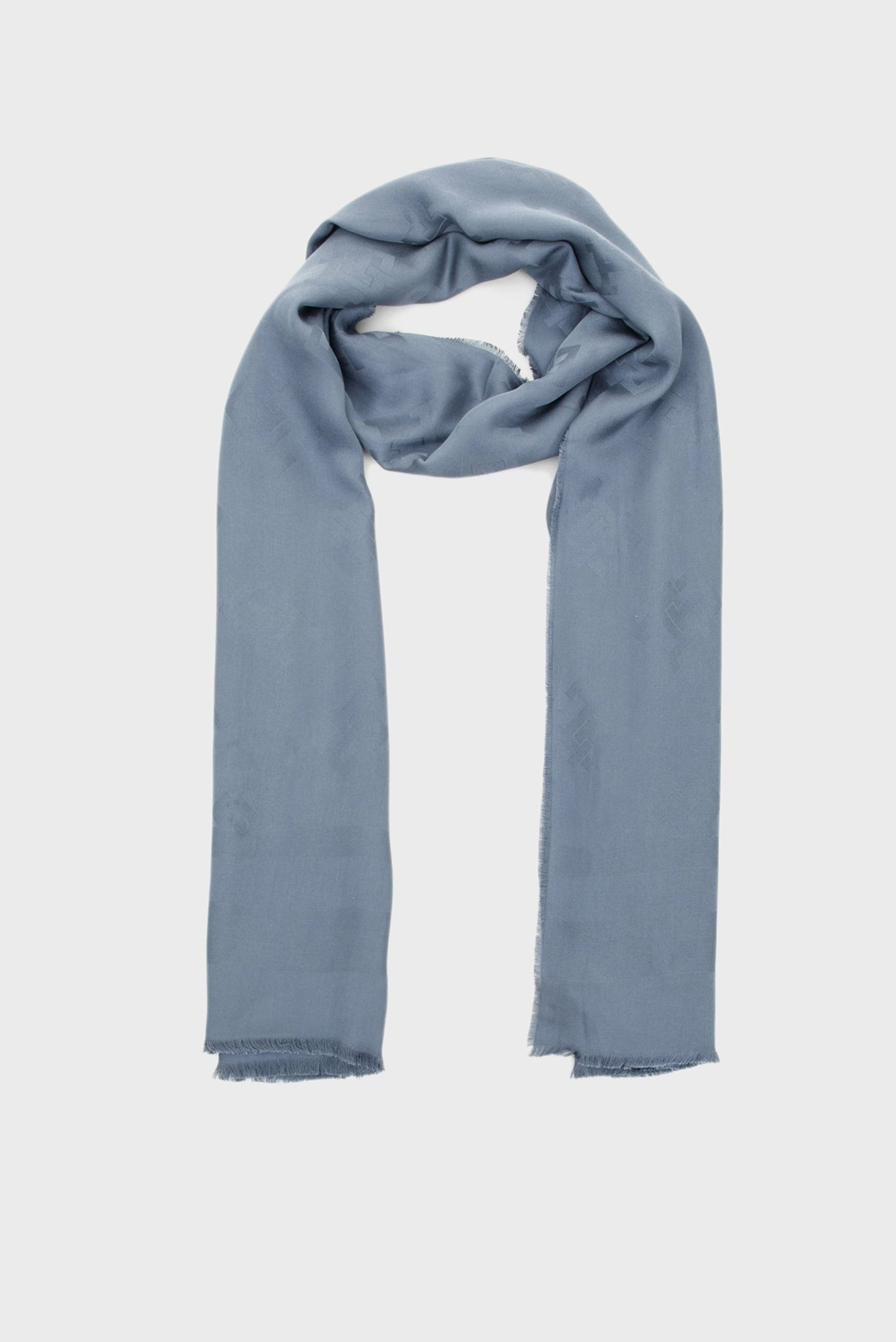 Шарф/TH MONOGRAM JACQUARD SCARF 1