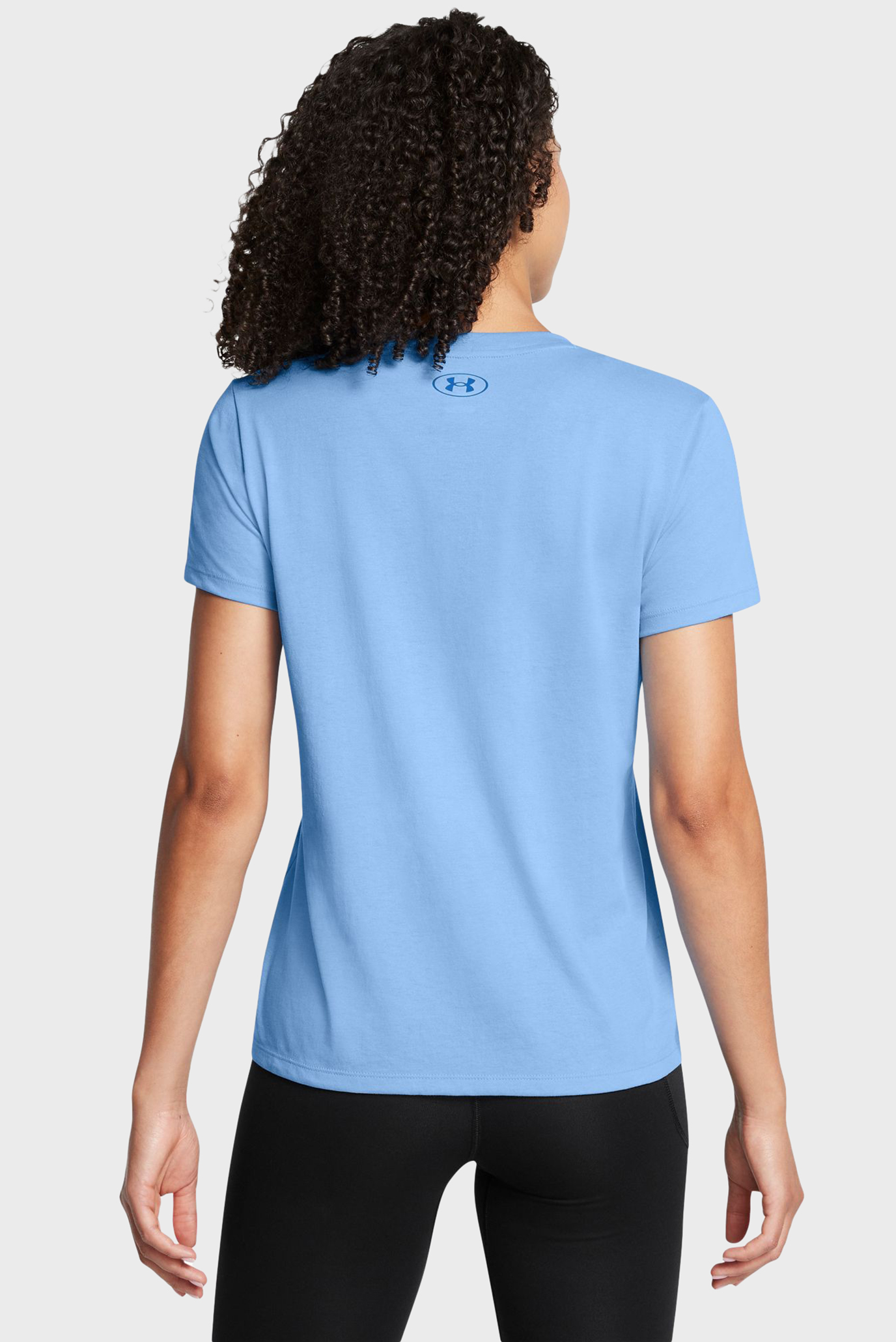 Женская голубая футболка UA W BL PACK SS 2
