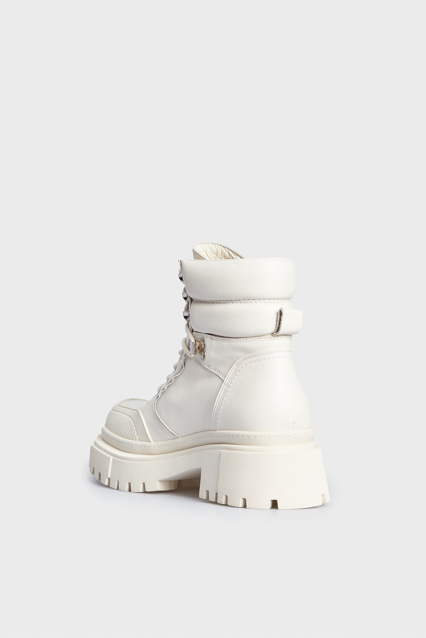 Женские белые кожаные хайкеры Harlow 9