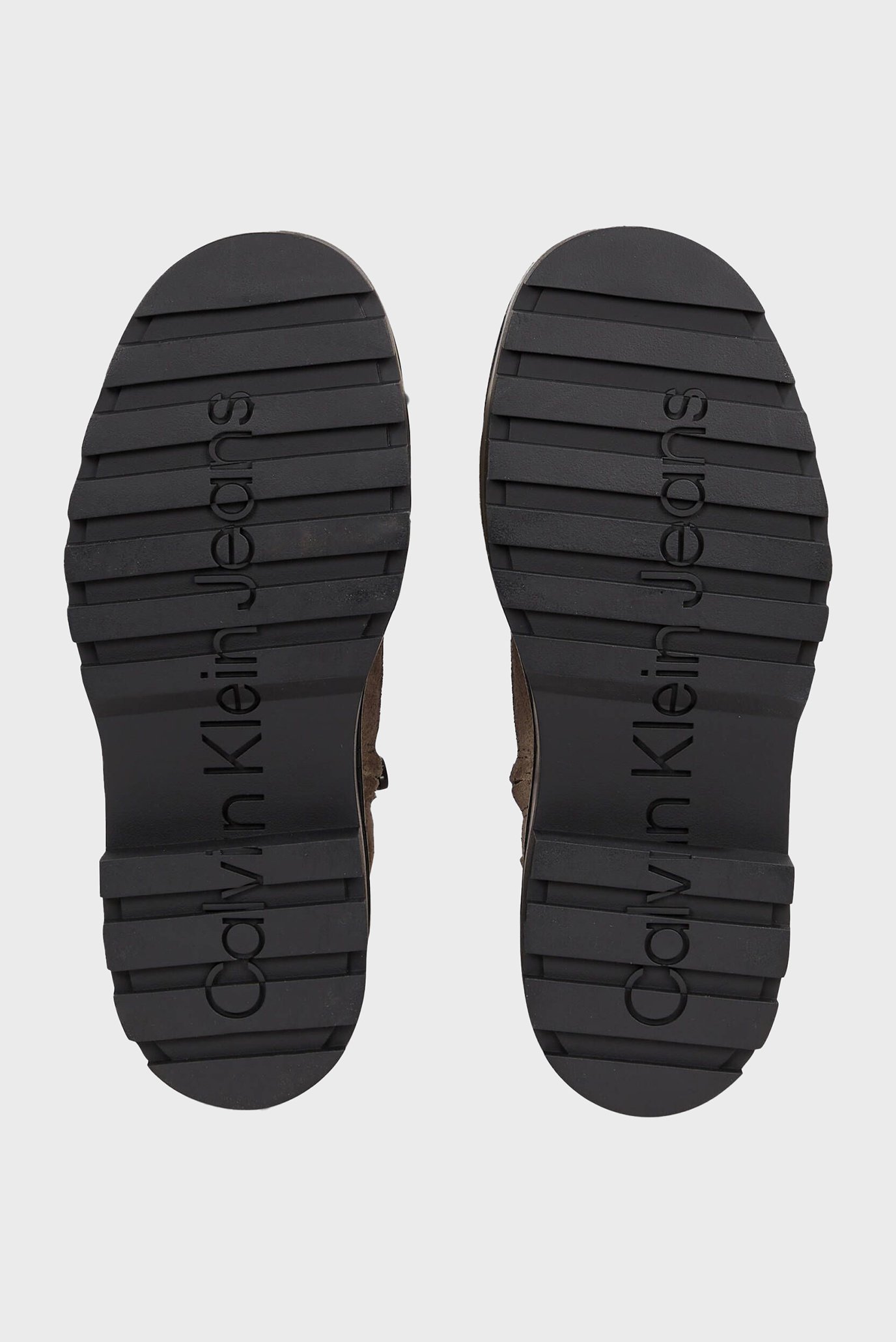 Женские коричневые замшевые ботинки FLATFORM ZIP LACEUP MG S 5