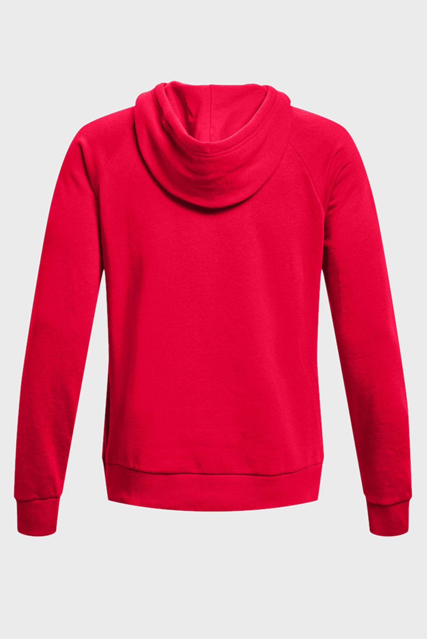 Мужское красное худи UA Rival Fleece Big Logo HD 6