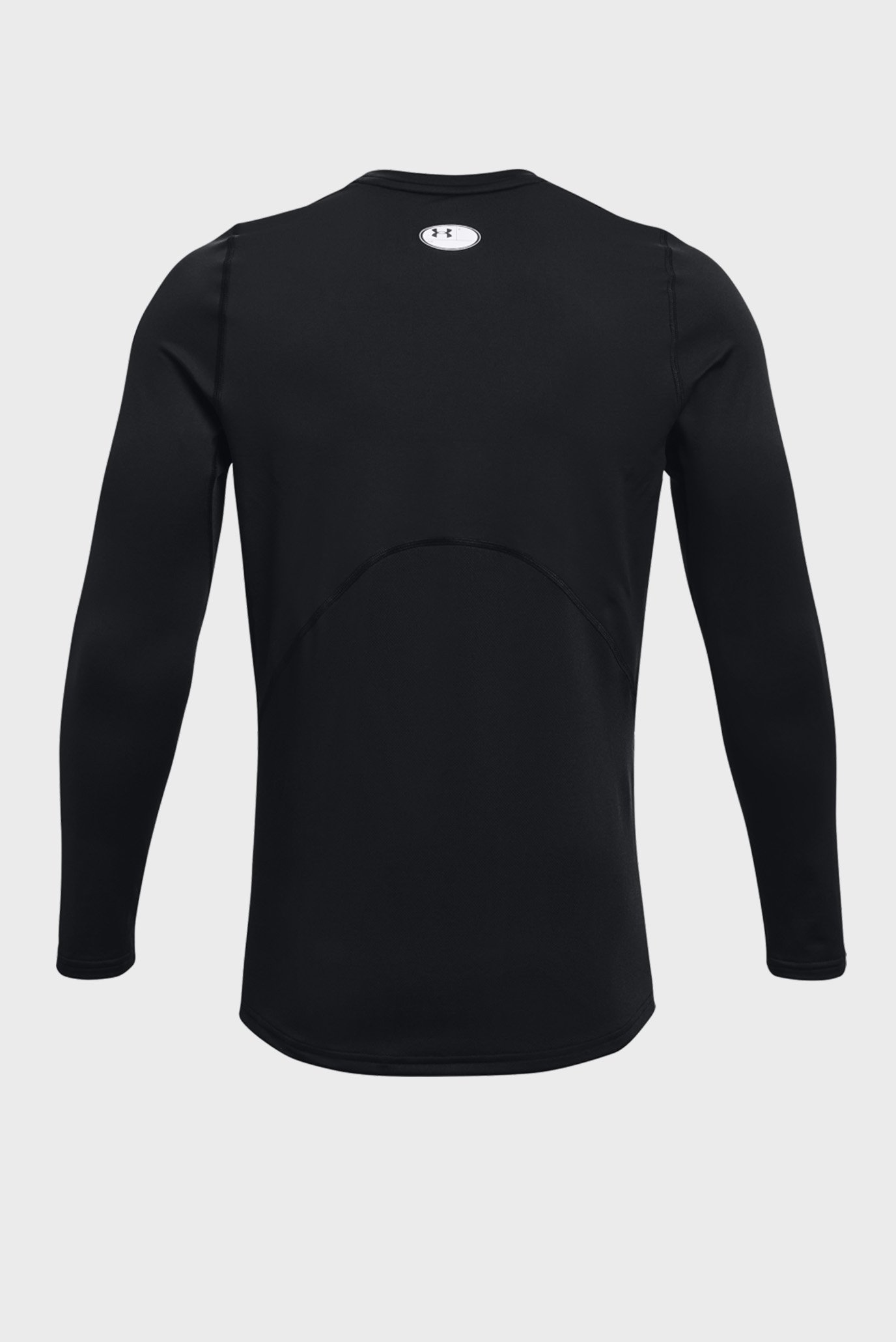 Мужской черный термореглан UA CG Armour Fitted Crew 6