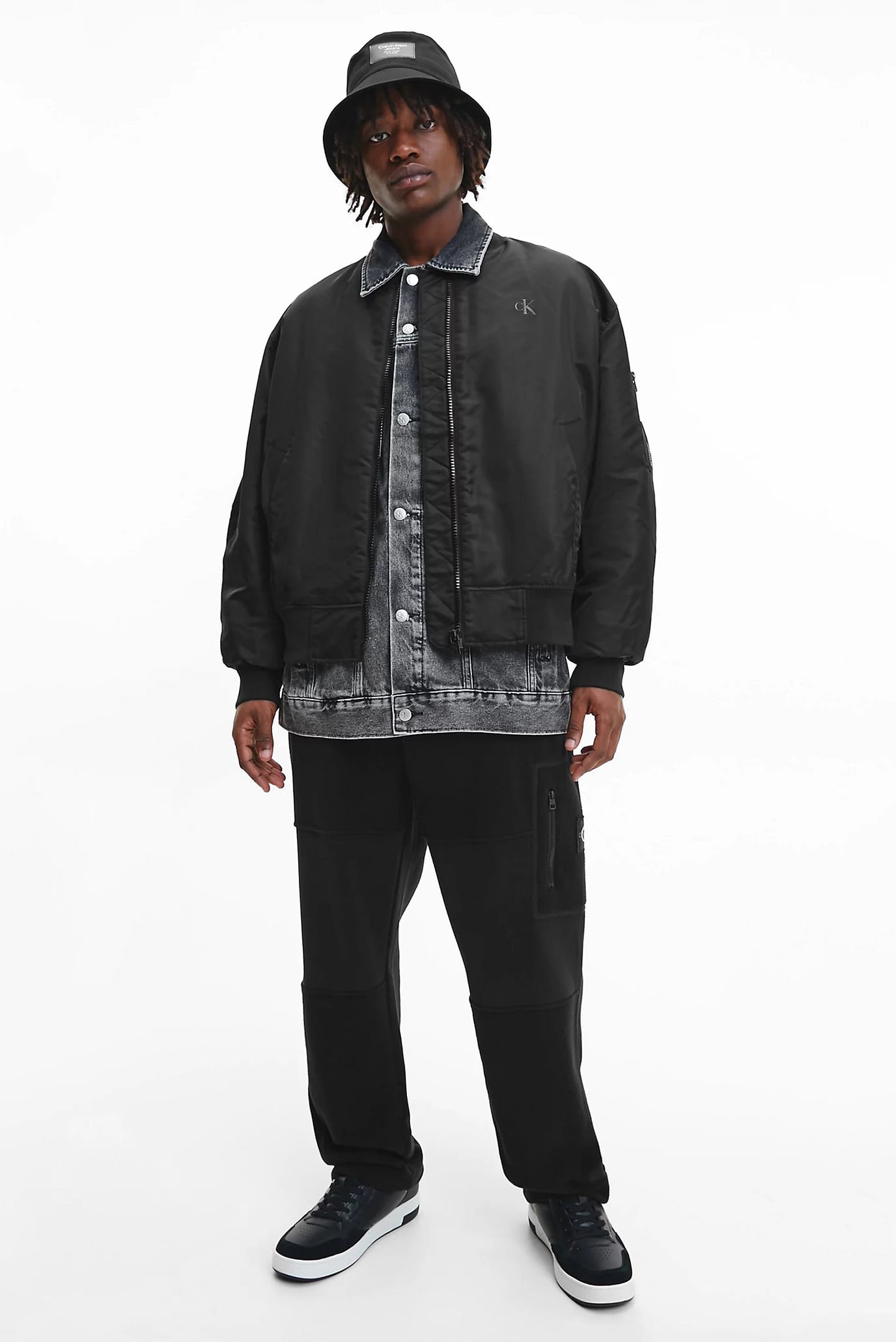 Куртка демисезонная BADGE SLEEVE POCKET BOMBER 2